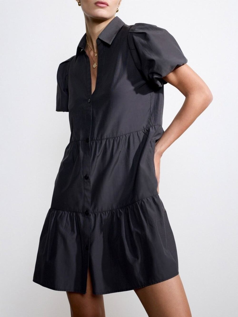 BROCHU WALKER The Havana Mini Dress Size L